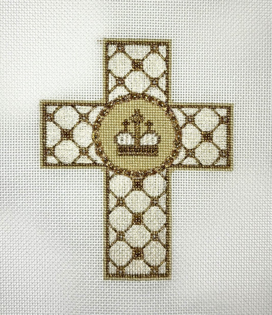 Cross w/Crown by Patricia Sone