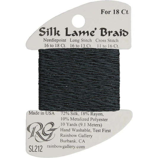SL212 Castlerock | Silk Lame' Braid