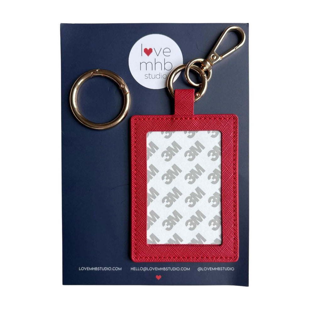 Self Finishing Leather Charm (Rectangle)