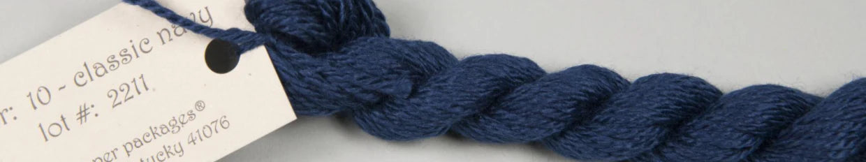 10 - Classic Navy - Silk & Ivory