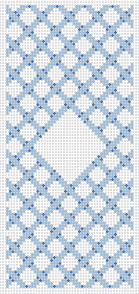 Timeless Woven Trellis Eye Glass case by VNG Designs