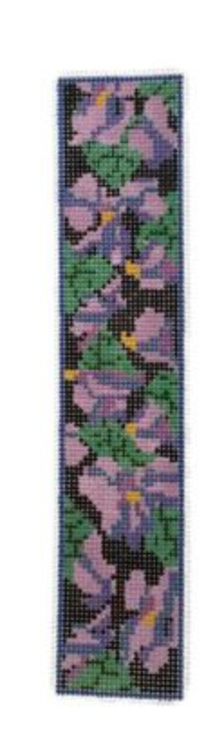 Violets in Black Bookmark