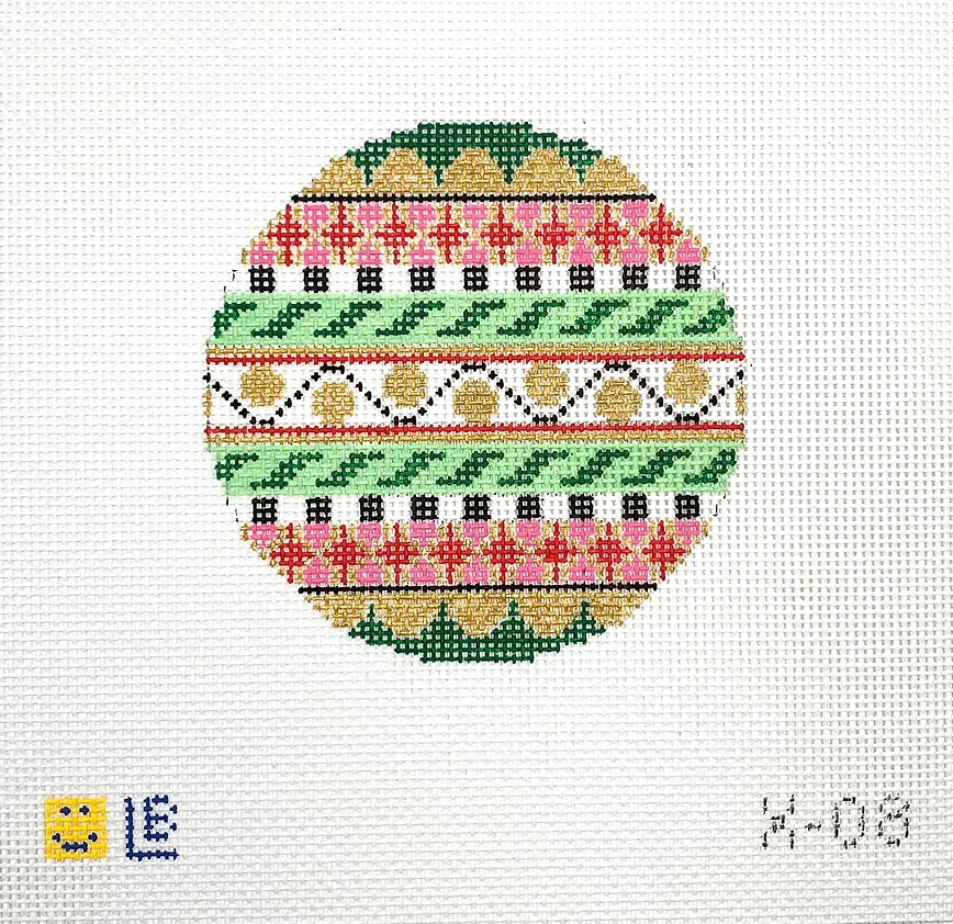 Gold Circles Round 13 ct by Lauren Bloch