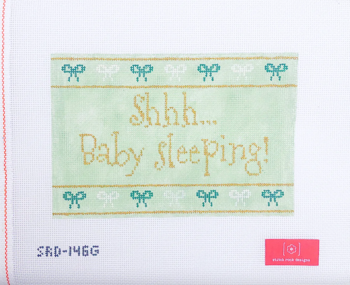 Shhh... Baby Sleeping by Stitch Rock Designs SRD- 146G