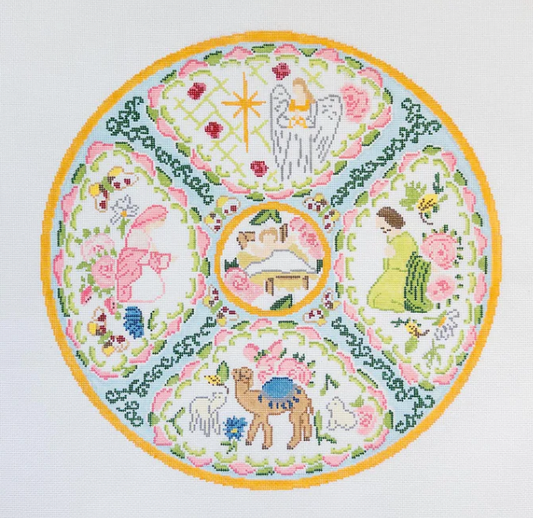 Round Nativity by Initial K Studio