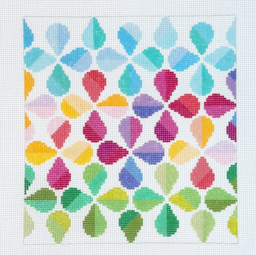 WS Garden 8" Square by Elizabeth Crane Swartz