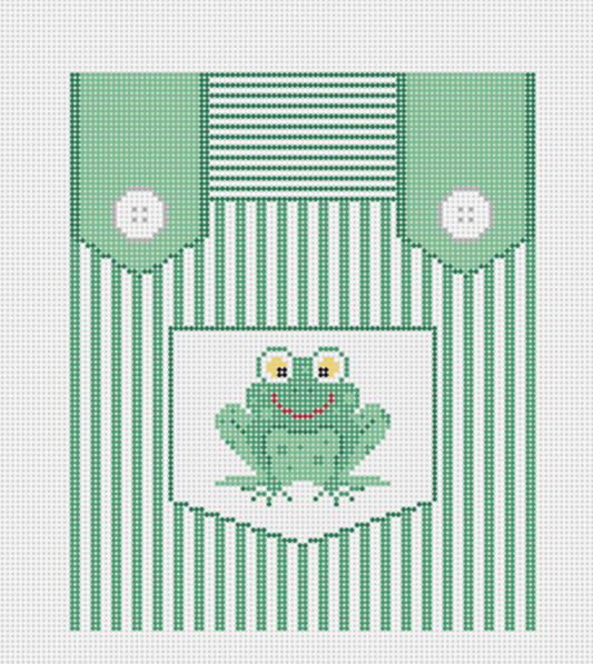 Tooth Fairy Pillow Green with Frog