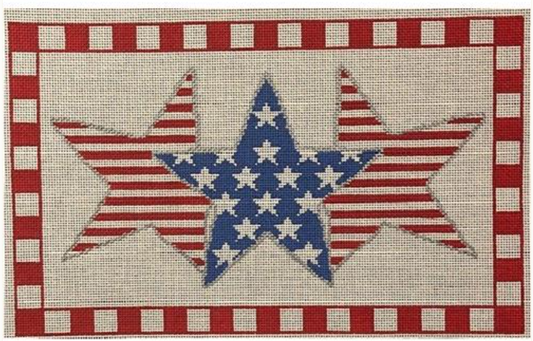 Patriotic Star Trio by A Stitch in Time