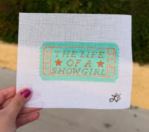 The Life of a Showgirl Ticket by Lauren Elizabeth Designs