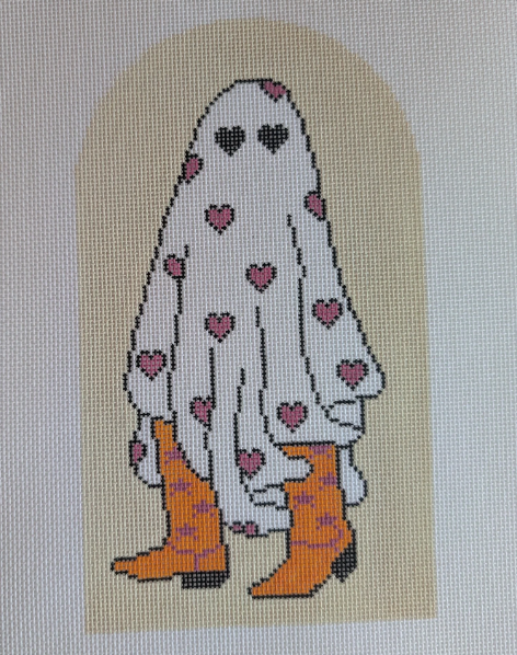 Ghost in Boots Halloween by The Collection Designs