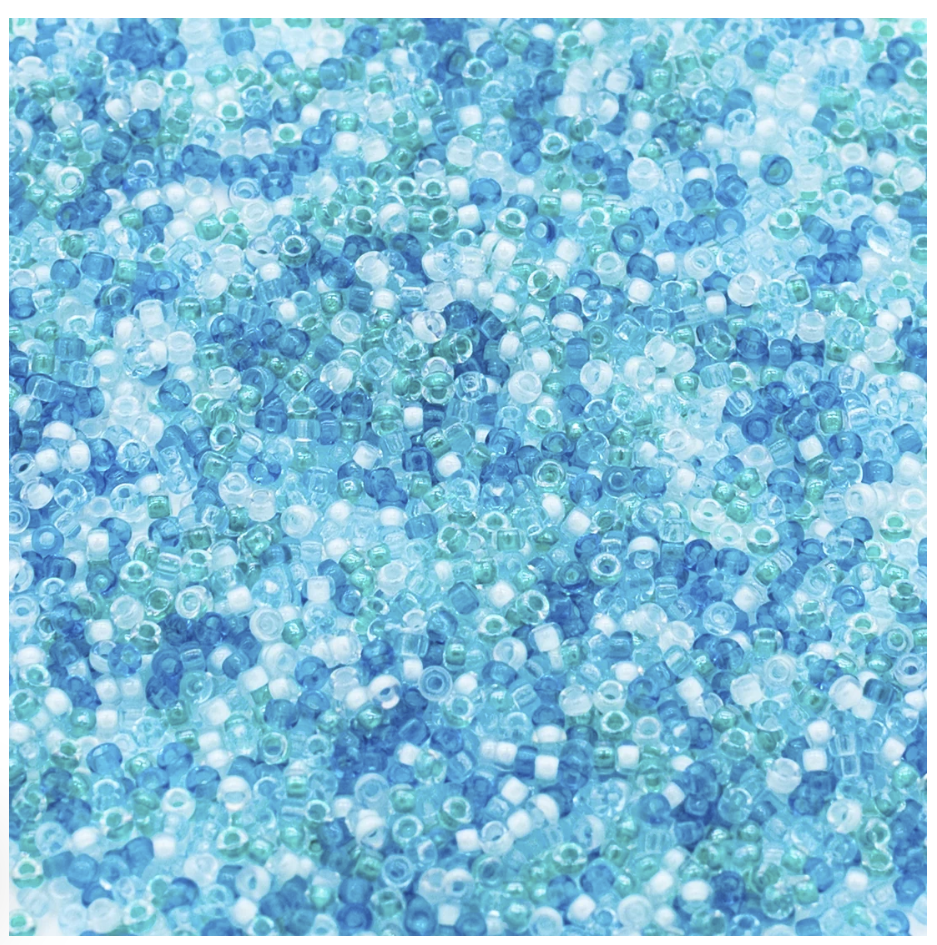 Atlantic Blue Signature Mix by Miyuki Seed Beads