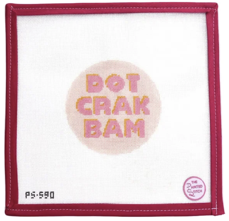 Dot Crak Bam Round by The Painted Stitch