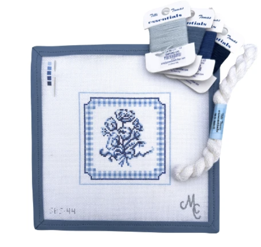 Forget-Me Knot in Indigo by Spellbound Stitchery