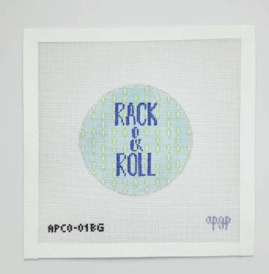 Rack & Roll Blue and Green by A Poore Girl Paints