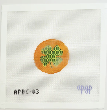 Four Leaf Clover Bag Tag by A Poore Girl Paints