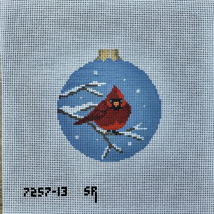 Puffed Cardinal by Susan Roberts