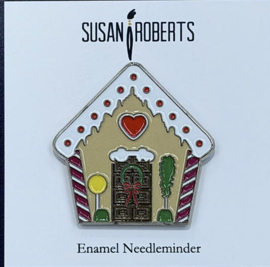 Gingerbread House Needleminder by Susan Roberts