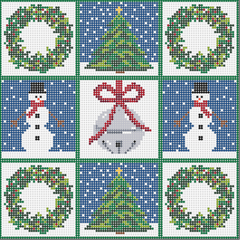 Christmas Tic Tac Toe by Annkayestudio