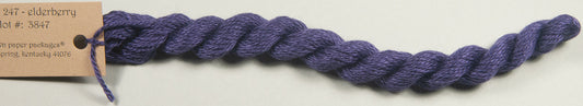 247 - Elderberry - Silk & Ivory