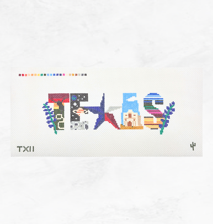 TEXAS by Cactus Needlepoint