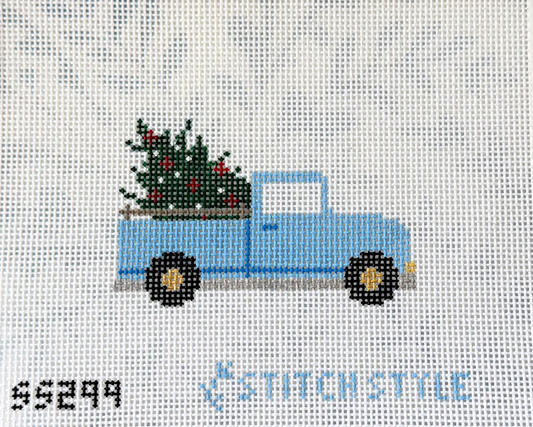 Stitch Style SS299 Blue Christmas Truck