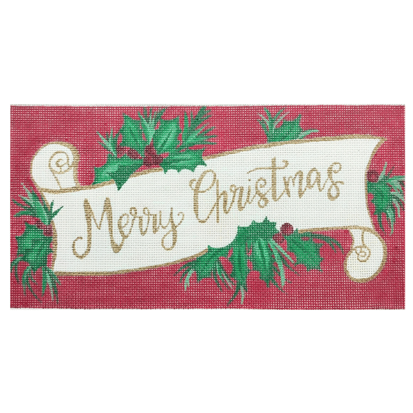Merry Christmas Scroll by Curious Cowgirl