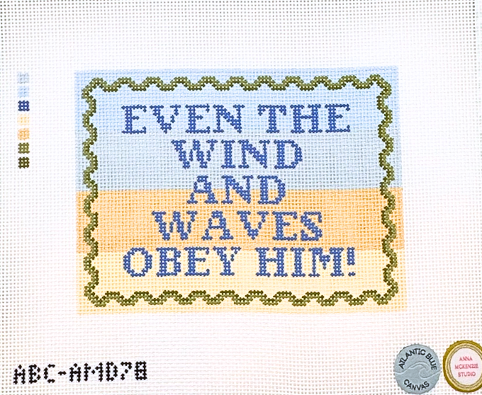 Even the Winds and Waves by Anna McKenzie Studio