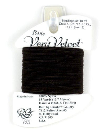 V609 Midnight Brown - Petite Very Velvet