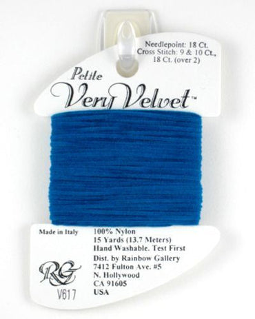V617 Peacock Blue - Petite Very Velvet