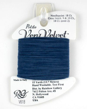 Petite Very Velvet Water Blue - V618