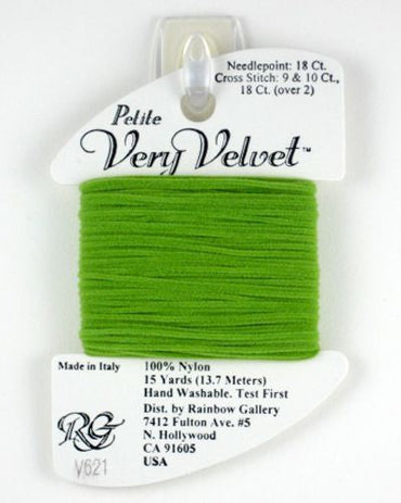 Petite Very Velvet Lite Green - V621