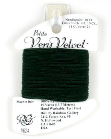 V624 Midnight Green - Petite Very Velvet