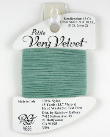 V636 Lite Sea Green - Petite Very Velvet