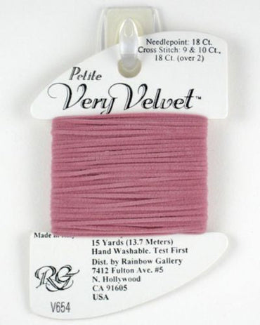 V654 Antique Mauve - Petite Very Velvet