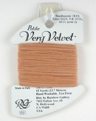 Petite Very Velvet Dark Tan - V661