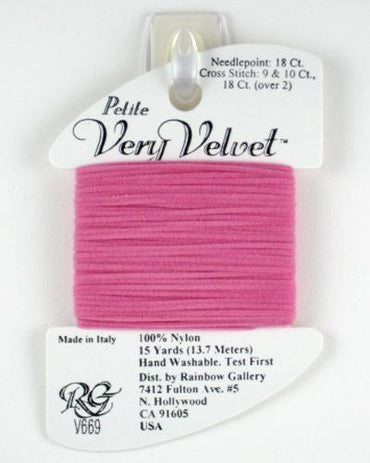 Petite Very Velvet Hot Pink - V669