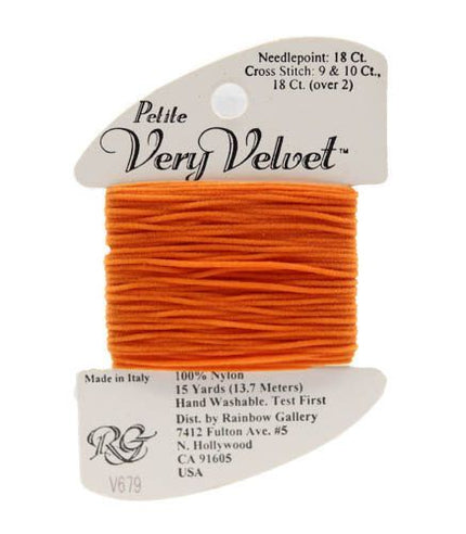Petite Very Velvet - Brite Orange V679