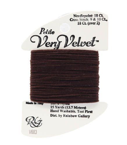 V683 Dark Chocolate - Petite Very Velvet