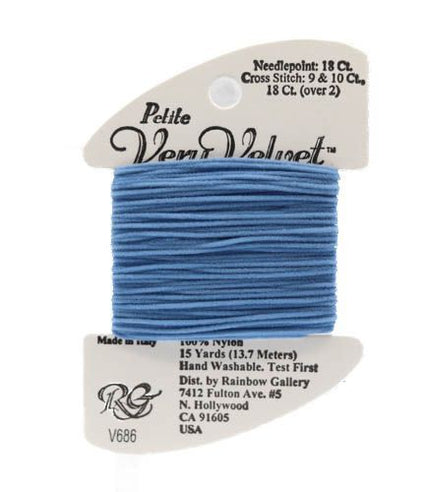 Petite Very Velvet Dark Denim - V686