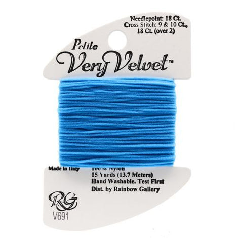 Petite Very Velvet Bright Cyan - V691