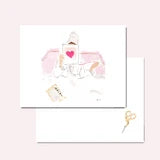 Stationery: I'd Rather be Stitching by Withlovebybug