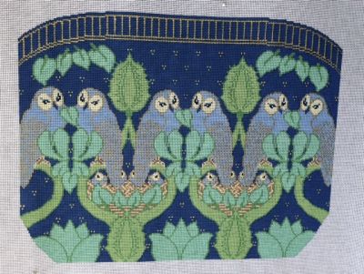 Charles' Blue Owls- Tote