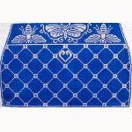 Palo Alto 3 Piece Purse- Royal & Silver