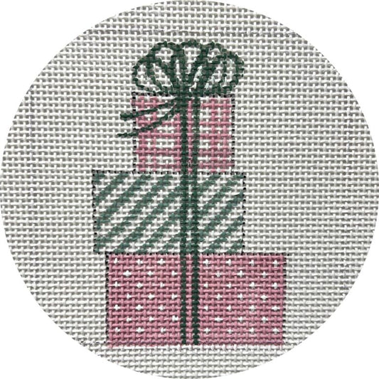 Pink Stacked Gifts by Alice Peterson