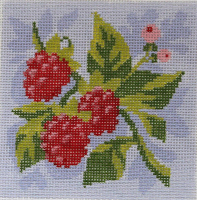 Fruit Square Raspberries by PLD Designs