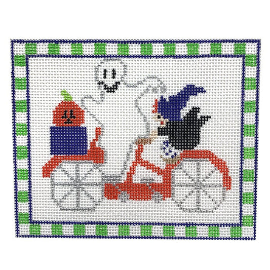Bicycle Built for Two - Halloween Pair with Stitch Guide