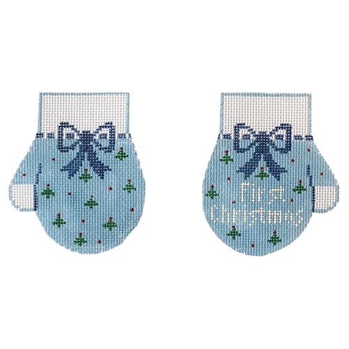 First Christmas Mittens/Boy by Kathy Schenkel