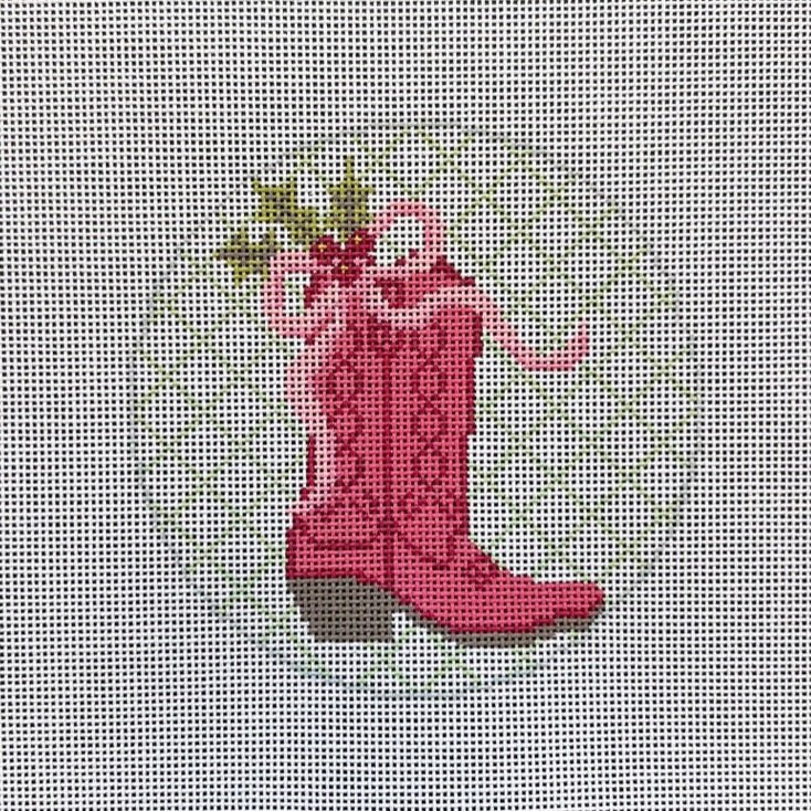 Boot & Bow Pink by NDLPT