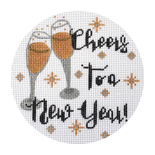 Cheers to a New Year by A Poore Girl Paints
