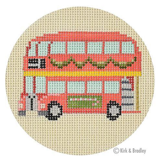 Christmas in London Bus Travel Round by Kirk & Bradley